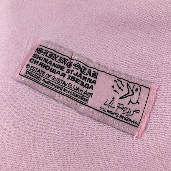 Lil Peep 11/1 Love Shining Star Estate GBC Pink T - Picture 4 of 5